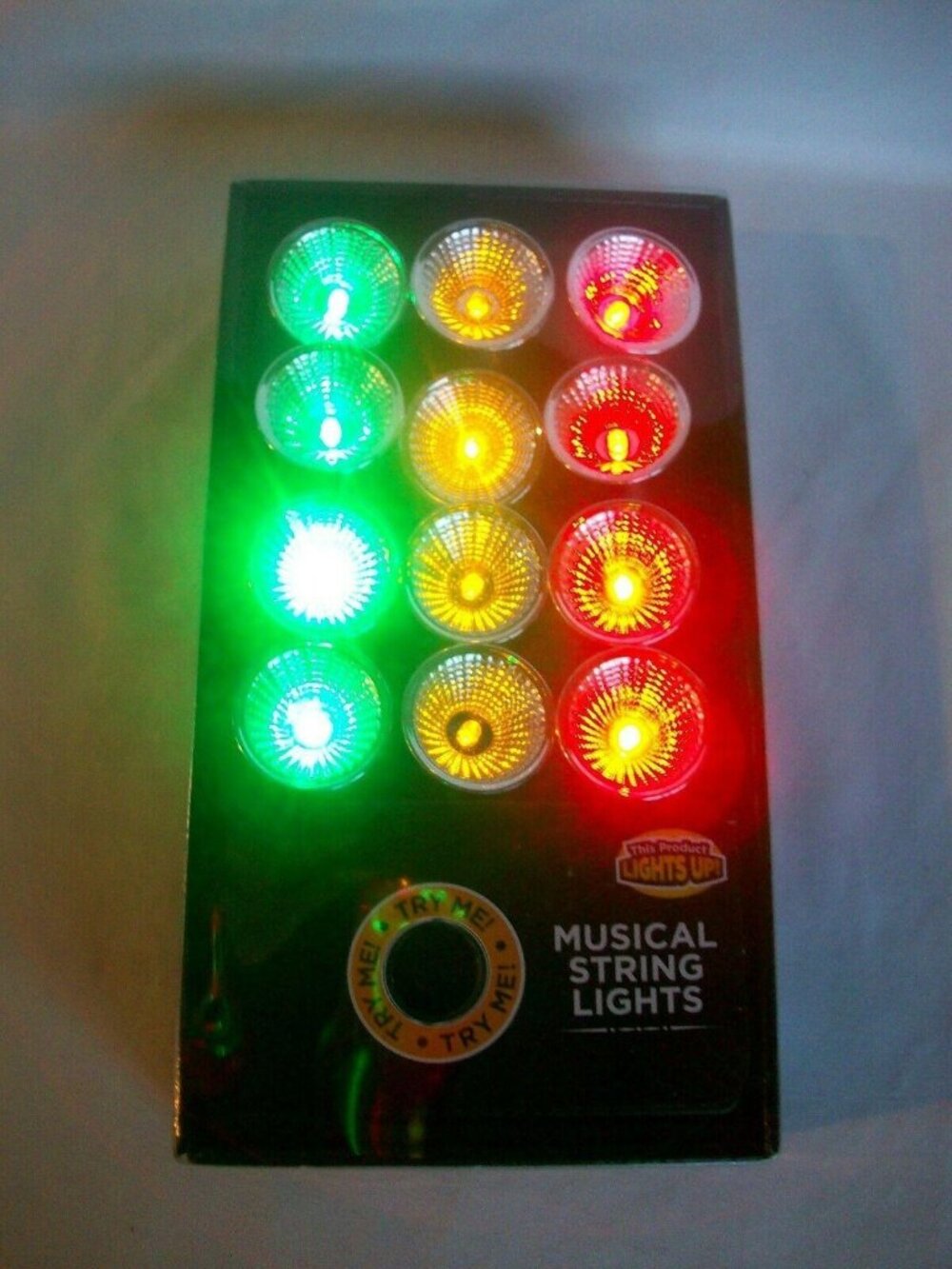 Halloween Color Musical Strobe String Lights 12 Halloween Decoration Decor